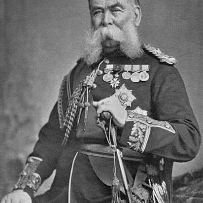 Sir John Lintorn Simmons, photographed in 1896, by which time he had risen to the rank of Field Marshal. Photo: Wellcome Library, London